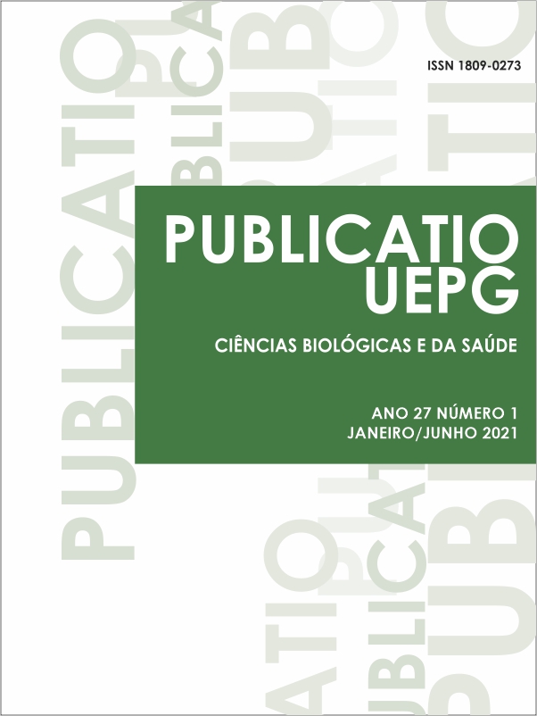 					Visualizar v. 27 n. 1 (2021): Publicatio UEPG: Ciências Biológicas e da Saúde
				